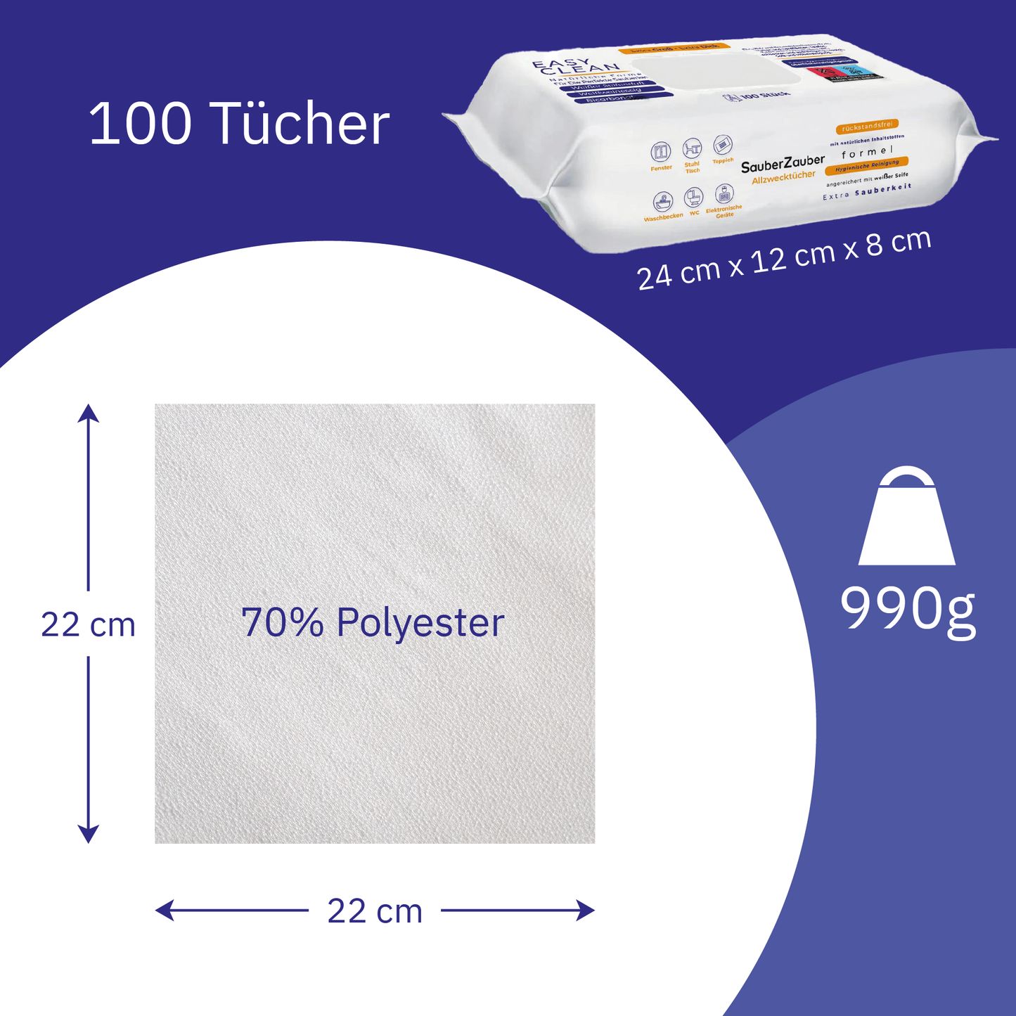 SauberZauber® Premium Allzwecktücher